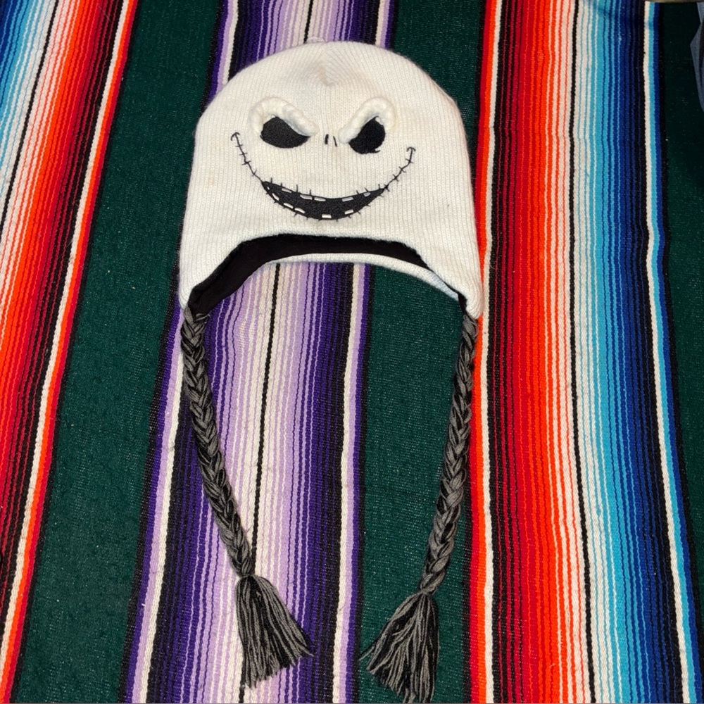 Jack Skellington Embroidered Beanie | Nightmare Before Christmas